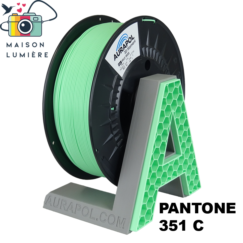 AURAPOL PLA 3D Filament L-EGO Mild Moss 1 kg 1,75 mm