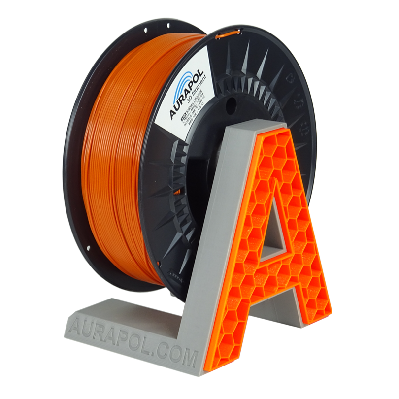 AURAPOL ASA 3D Filament Signálna Oranžová 850g 1,75 mm