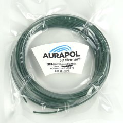 AURAPOL Vzorek PLA 3D Filament ARMY Highland GREEN 1,75 mm 10m