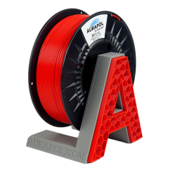 AURAPOL PLA 3D Filament L-EGO Red 1 kg 1,75 mm