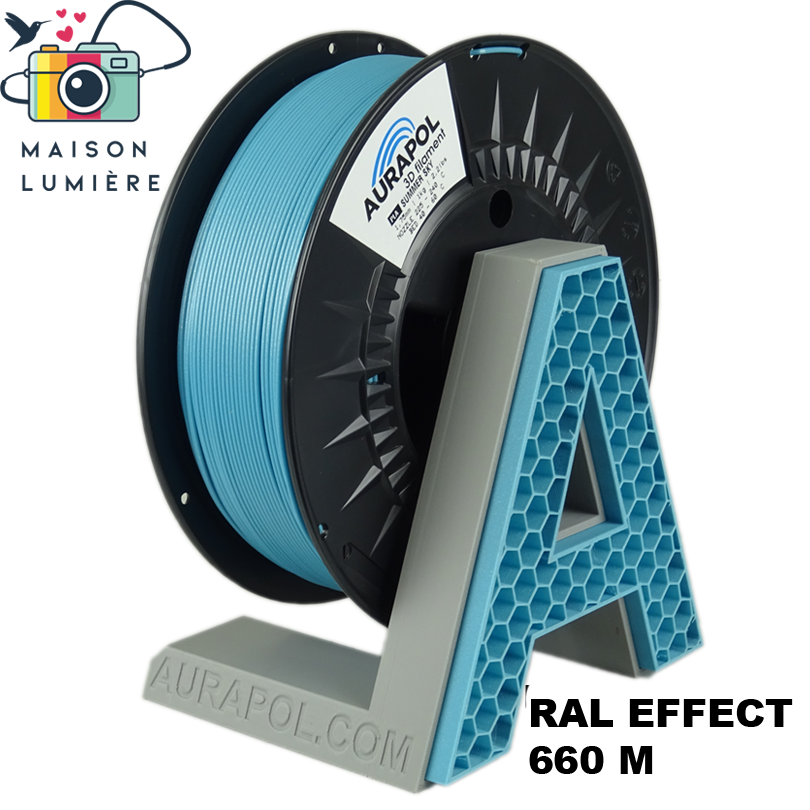 AURAPOL PLA 3D Filament Summer Sky 1 kg 1,75 mm