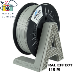 AURAPOL PLA 3D Filament Grandma Grey 1 kg 1,75 mm