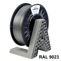AURAPOL PLA 3D Filament Silver 1 kg 1,75 mm
