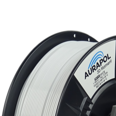 AURAPOL PET-G 3D Filament White 2,5 kg 1,75 mm