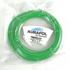 AURAPOL Vzorek PLA HT110 3D Filament Zelená 1,75 mm