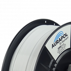 AURAPOL PET-G Filament Bílá 1 kg 1,75 mm