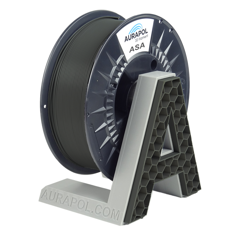 AURAPOL ASA 3D Filament Břidlicová šedá 850g 1,75 mm