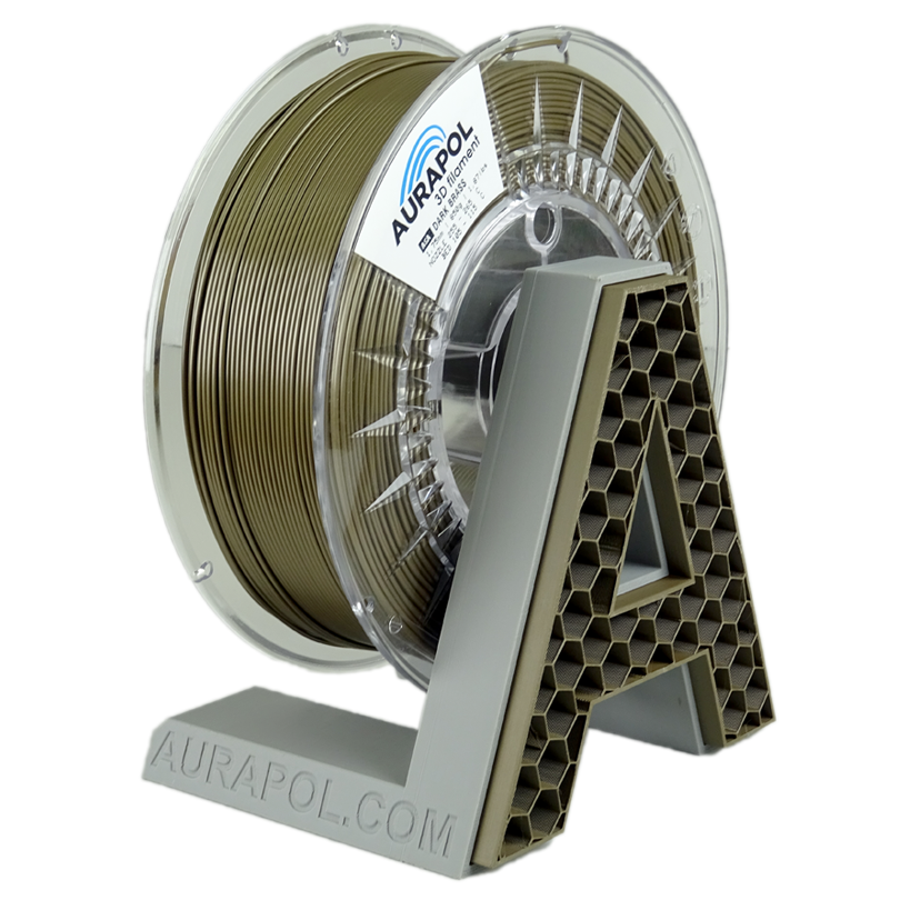 AURAPOL ASA 3D Filament Dark Brass 850g 1,75 mm