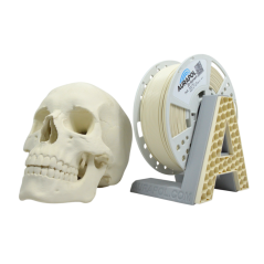 AURAPOL PLA 3D Filament Skeleton White 1 kg 1,75 mm