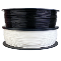 AURAPOL BOX 1/1 PET-G Filament Black/White mix 5 kg 1,75 mm